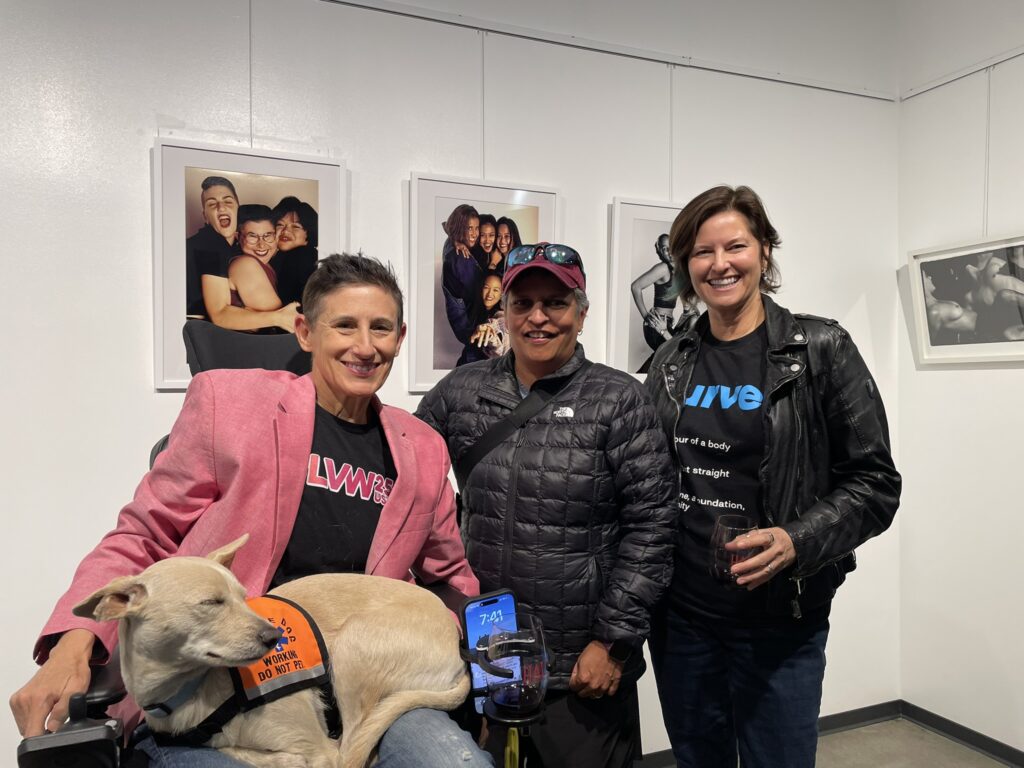 Lesbian Visibility Week 2025: Through the Lens: SF ‘90s Lesbian Culture exhibit in the San Francisco LGBT Center’s art gallery.