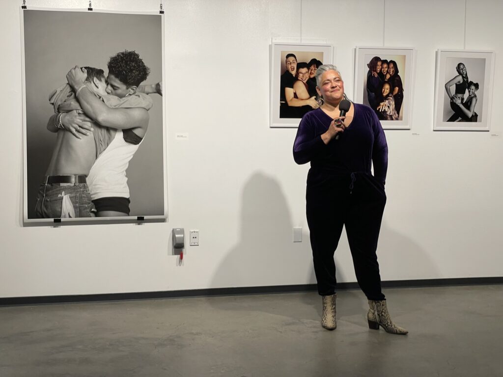 Lesbian Visibility Week 2025: Through the Lens: SF ‘90s Lesbian Culture exhibit in the San Francisco LGBT Center’s art gallery.